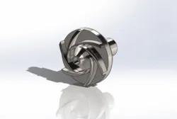 Semi-open impeller