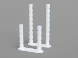 Small retraction test with marks