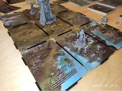 Tainted Grail - map card organizer