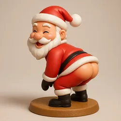Twerking Santa Desk Toy – 3D Printable Model