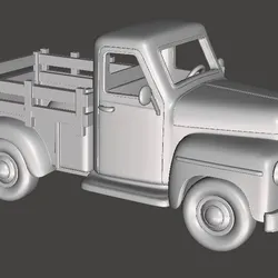 Classic American pickup truck