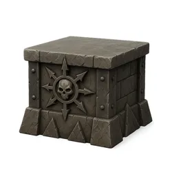 Darkness bust & miniature stand