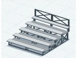LITTLE LEAGUE BLEACHERS HO SCALE