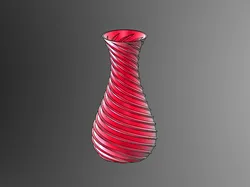 Octospiral Vase