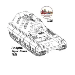Pz.Kpfw. Tiger-Maus 120t 1/35