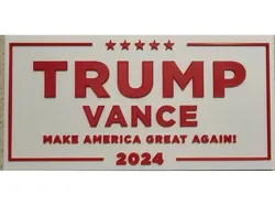 Trump Vance 2024 Sign