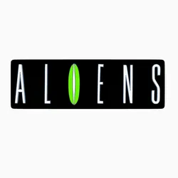 ALIENS (CUSTOM) Logo Display by MANIACMANCAVE3D