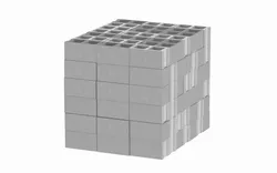 Cinder Blocks Stack