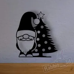 Elfo -  cuadro - navidad - decoration