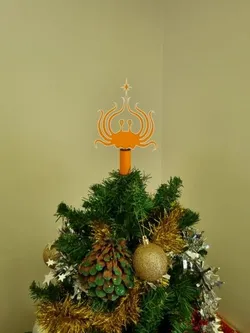 Flying Spaghetti Monster Xmas Tree Topper