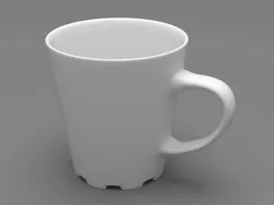 Simple Coffee Mug 3D print model