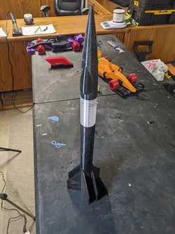 Defender Model Rocket - Inverted Pursuits Lab