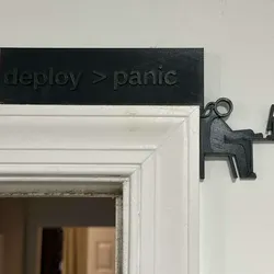 Developer ecommerse door sign