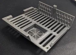 Ender 3 v2 Board Cover with 4020 Fan Support
