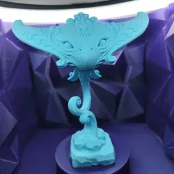 Fișiere pentru imprimante 3D | Fișier 3MF | Mystralune, the Baroque Skyray of the Enchanted Forest 🩵❄️