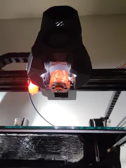 Haldis 3D Red Lizard K1 hotend silicone sock mold