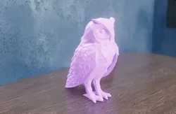 Low Poly Owl