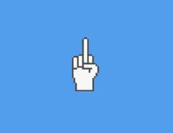 Middle Finger Magnet