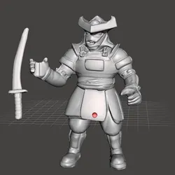 Mini Hachiman Thundercats Miniature with Sword