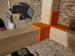 NEW 2x2 Three-Way Corner Bracket