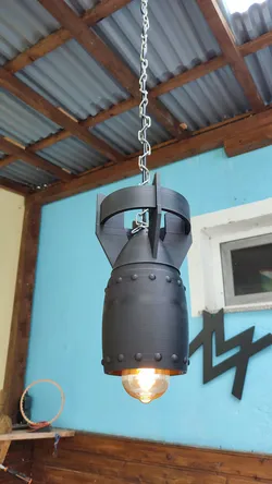 Nuke Bomb Lamp - lampshade - Nuklear Bombe - Lampenschirm - Lampe - Tischlampe