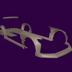 RC WIDEBODY 2020 V60 VOLVO KIT