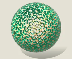 Rhombi Sphere