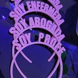 SOY PROFE GRADUATES HEADBAND