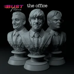 The Office Premium 3D Bust Pack STL