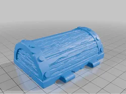 Treasure Chest with Filament Hinge