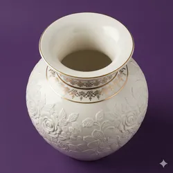 Vase, Elegant Room Vase, Interior Ceramic Vase, Home Styling Piece, Modern Accent Display – Modern Minimalist Vase, Decorative Flower Vase, Ceramic Style Home Decor, Table Centerpiece, Living Room Decoration, Scandinavian Shelf Styling