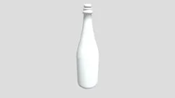 Wine Bottle with cork [no texture]
