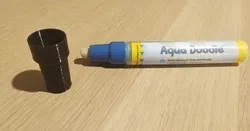 Aqua Doodle Cap