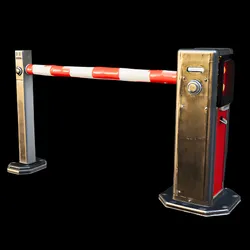 Automatic Parking Barrier Gate STL