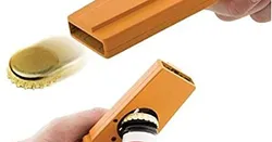 Beer cap launcher