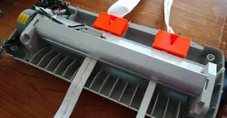 Bias binder using laminator - Pomůcka pro skládání šňůrky k roušce pomocí laminovačky
