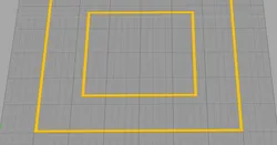 Buildplate Level Test Print (150mmx150mm)