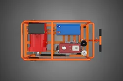 CAGE GENERATOR SET GENSET DIESEL ENGINE POWER DYNAMO ALTERNATOR