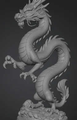 Chinese Dragon (Long) – Eastern Mythical Dragon V2