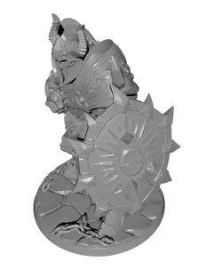 Demon Gladiator Molten Fists Printable STL File
