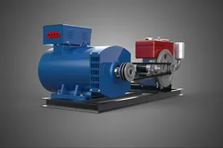 DIESEL ENGINE POWER GENERATOR SET GENSET ALTERNATOR DYNAMO MOTOR