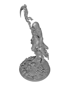 Female Necromancer Skull Pile High Detail STL