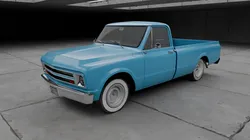 Generic American Classic Pickup Truck Long Bed