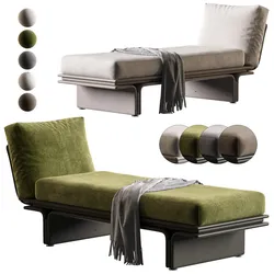 Jazz Chaise Lounge by Mascheroni