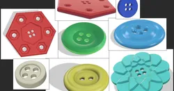 Knoflík good old sewing button