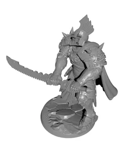 Mechanical Samurai Cyber Armor Premium STL Design