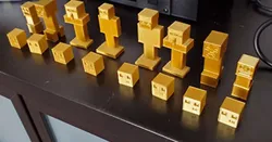 Minecraft Chess Set