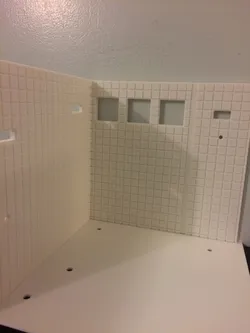 Miniature Bathroom wall & floor  (bathroom)