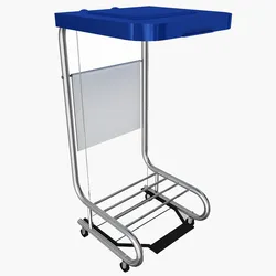 Mobile Hamper Stand