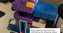 Modular Marble Drop Blocks